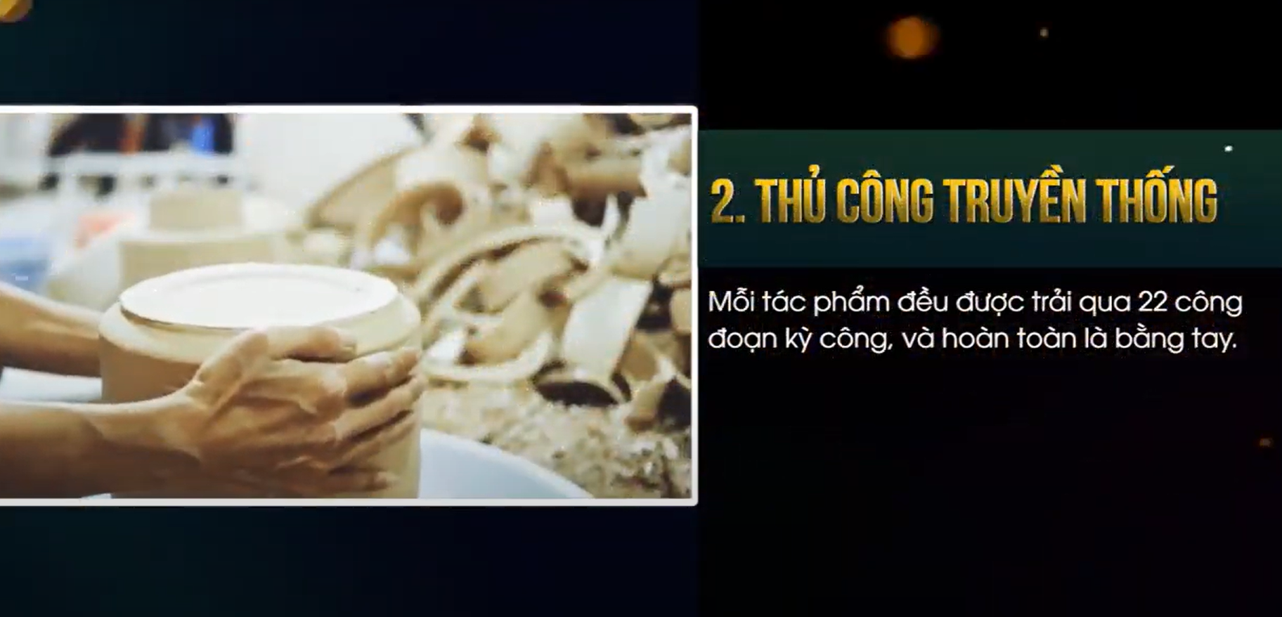 8 tiêu chí sản phẩm Gốm Tâm Linh Việt - Điểm chạm tinh hoa